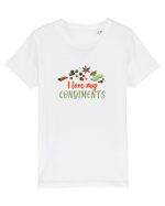 Love my condiments Tricou mânecă scurtă  Copii Mini Creator