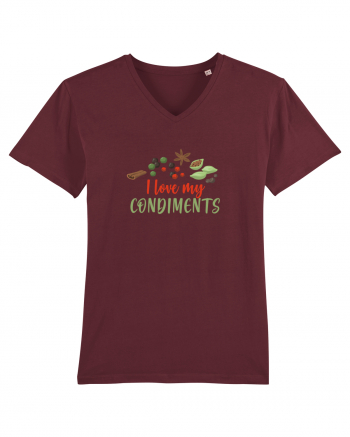 Love my condiments Burgundy