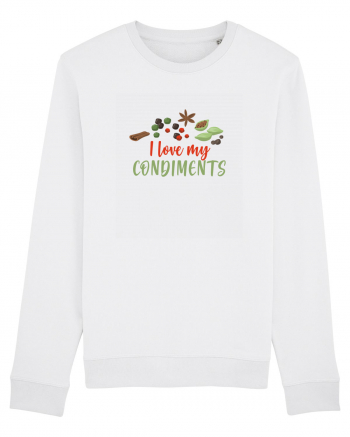 Love my condiments White