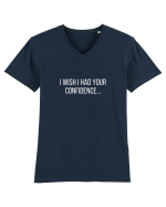 Confidence Tricou mânecă scurtă guler V Bărbat Presenter