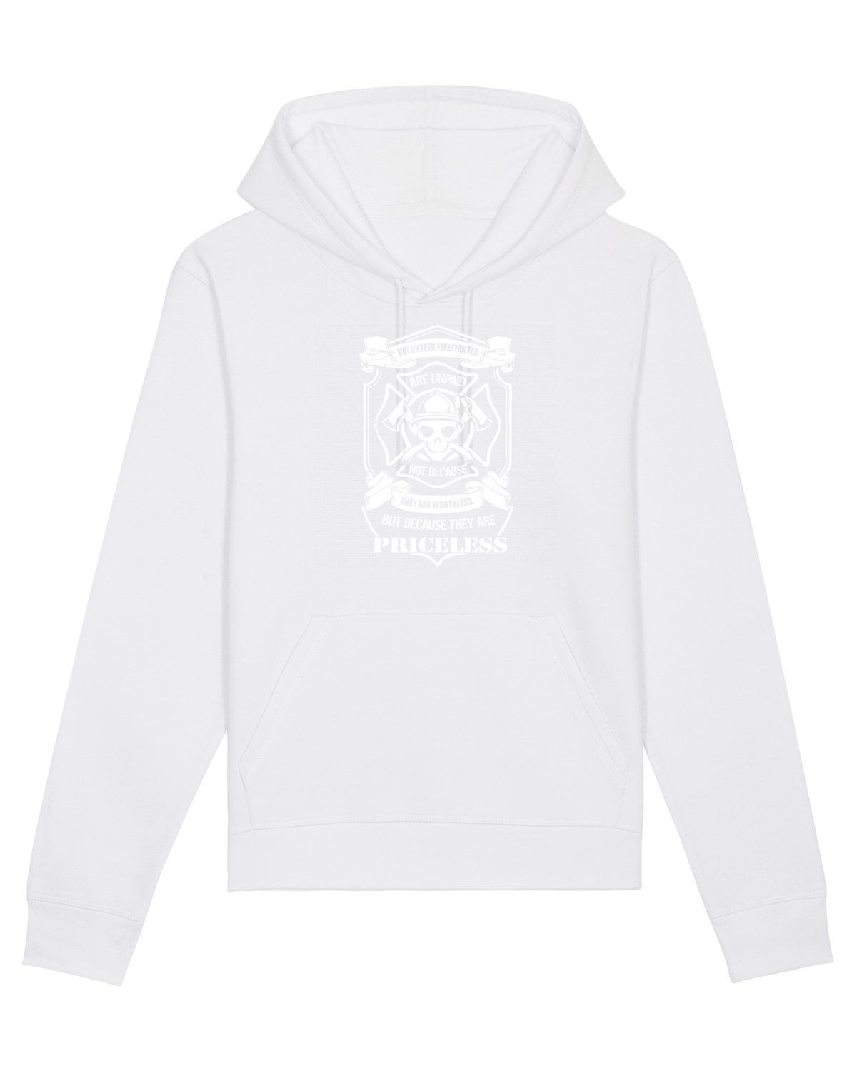 Hanorac Unisex Drummer White