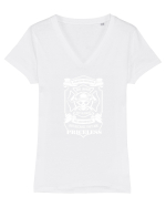 FIREFIGHTER Tricou mânecă scurtă guler V Damă Evoker