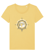 WANDER Tricou mânecă scurtă guler larg fitted Damă Expresser