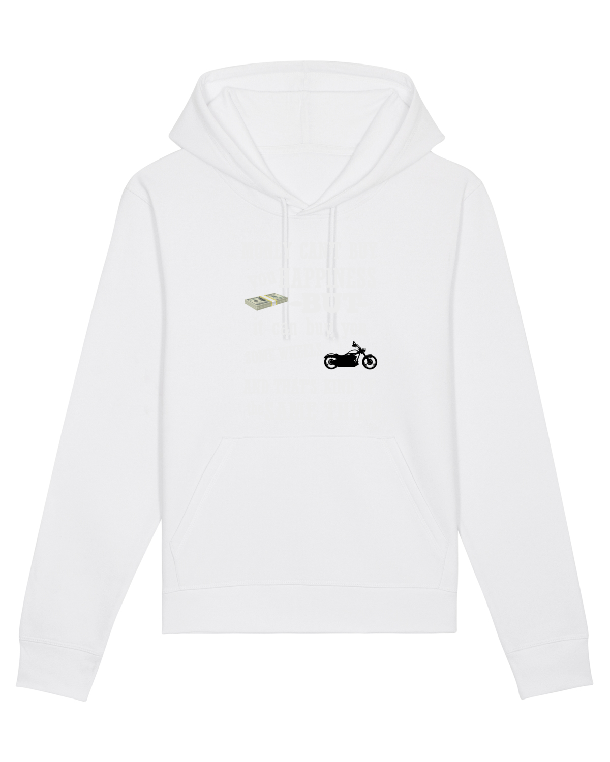 Hanorac Unisex Drummer White