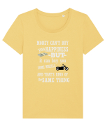 MOTORCYCLE Tricou mânecă scurtă guler larg fitted Damă Expresser