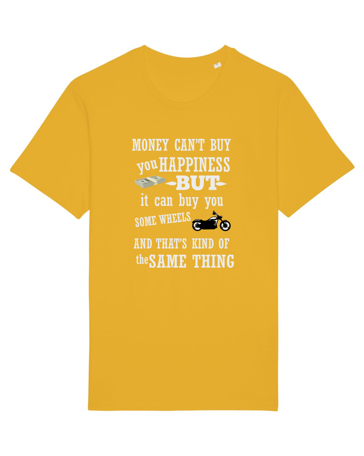 Tricou mânecă scurtă Unisex Rocker Spectra Yellow