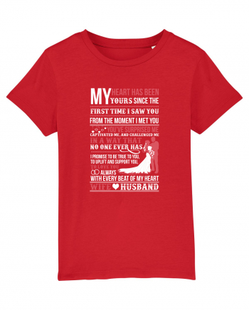 WIFE HUSBAND Red