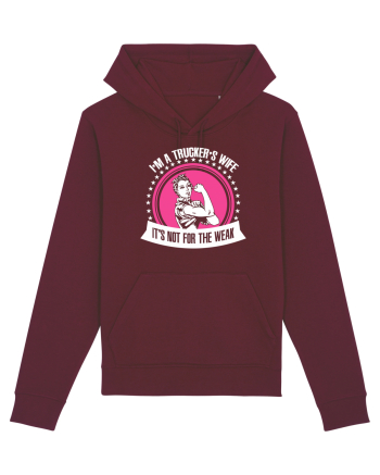 TRUCKERS WIFE Burgundy