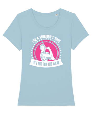 TRUCKERS WIFE Sky Blue