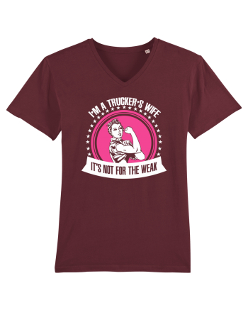 TRUCKERS WIFE Burgundy