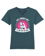 TRUCKERS WIFE Tricou mânecă scurtă guler V Bărbat Presenter