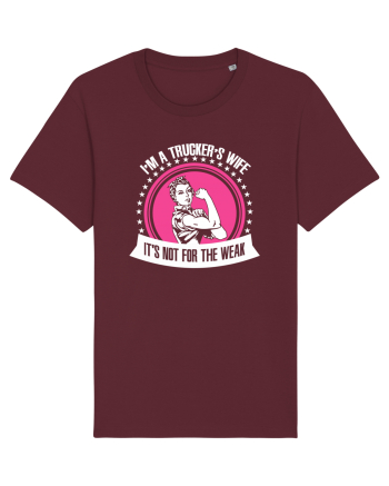 TRUCKERS WIFE Burgundy