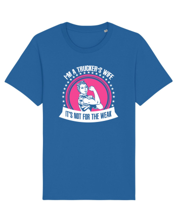 TRUCKERS WIFE Royal Blue