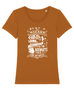 WIZARD GIRL Tricou mânecă scurtă guler larg fitted Damă Expresser