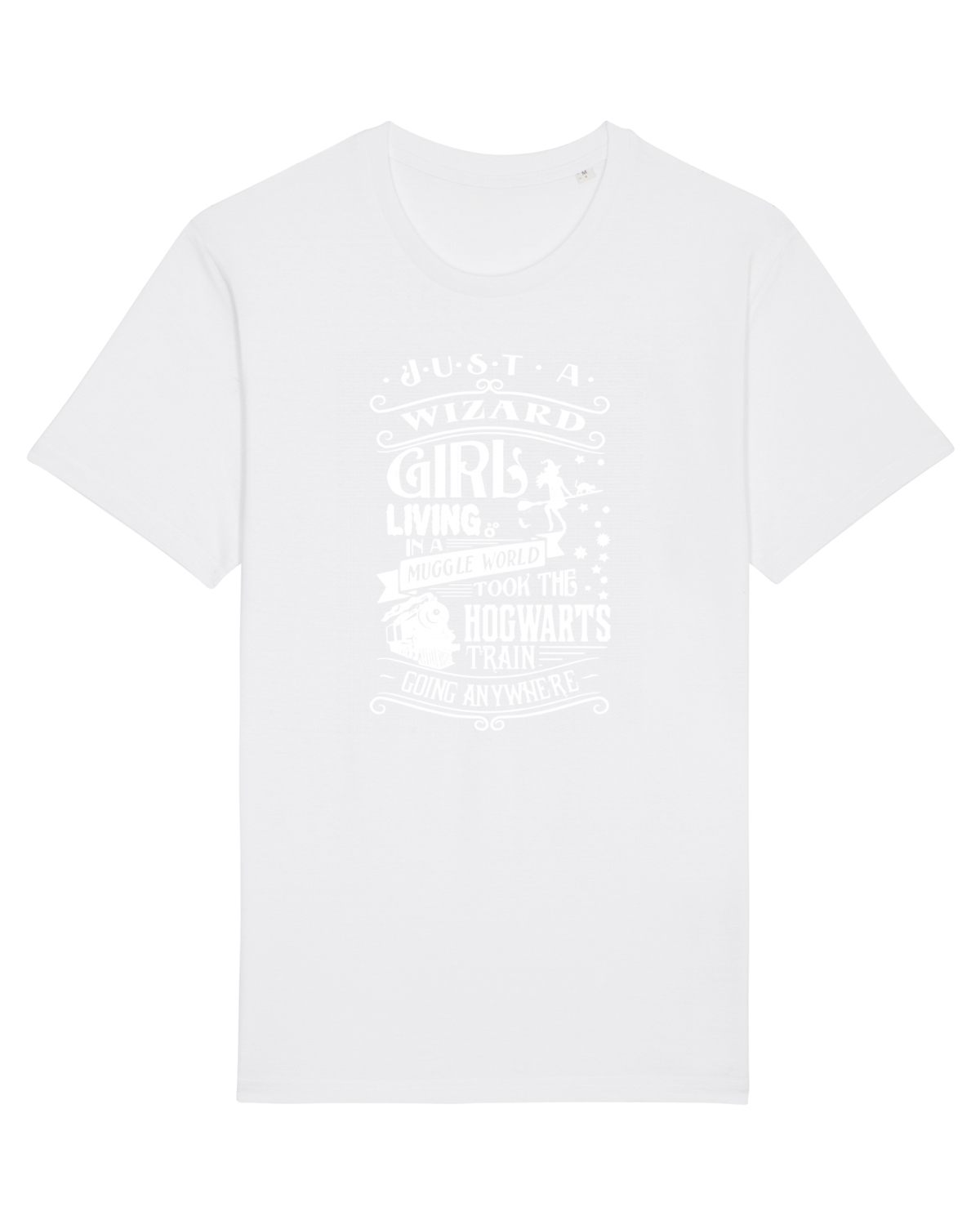 Tricou mânecă scurtă Unisex Rocker White