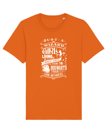 WIZARD GIRL Bright Orange