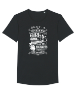 WIZARD GIRL Tricou mânecă scurtă guler larg Bărbat Skater