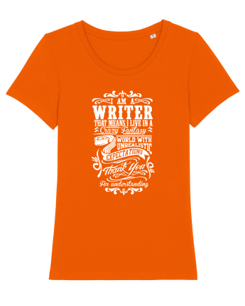 WRITER Bright Orange
