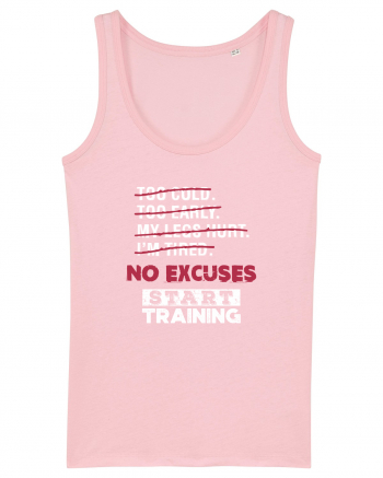 No Excuses Cotton Pink