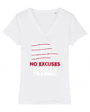 No Excuses White