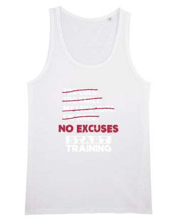 No Excuses White