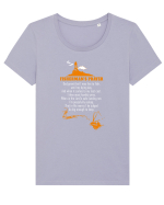 FISHERMAN Tricou mânecă scurtă guler larg fitted Damă Expresser