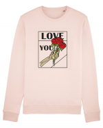 LOVE YOU Bluză mânecă lungă Unisex Rise