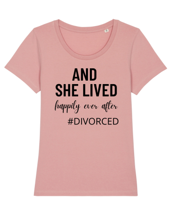 And she lived happily ever after. divorced.  Si ea a trait fericita. Divort Canyon Pink