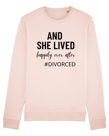 And she lived happily ever after. divorced.  Si ea a trait fericita. Divort Candy Pink