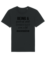 Being A Functional Adult Everyday Seems A Bit Excessive Tricou mânecă scurtă Unisex Rocker