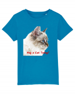 Hug a cat today Tricou mânecă scurtă  Copii Mini Creator