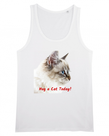 Hug a cat today White