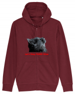 Let's Stay PAWS-itive Hanorac cu fermoar Unisex Connector