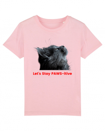 Let's Stay PAWS-itive Cotton Pink