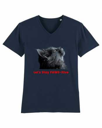 Let's Stay PAWS-itive French Navy