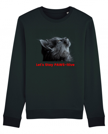 Let's Stay PAWS-itive Black