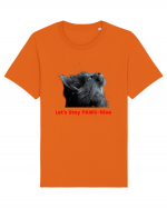 Let's Stay PAWS-itive Tricou mânecă scurtă Unisex Rocker