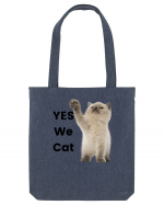 Yes We Cat, Pisica British Shorthair alba Sacoșă textilă