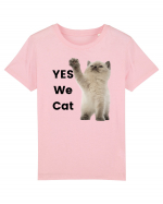 Yes We Cat, Pisica British Shorthair alba Tricou mânecă scurtă  Copii Mini Creator