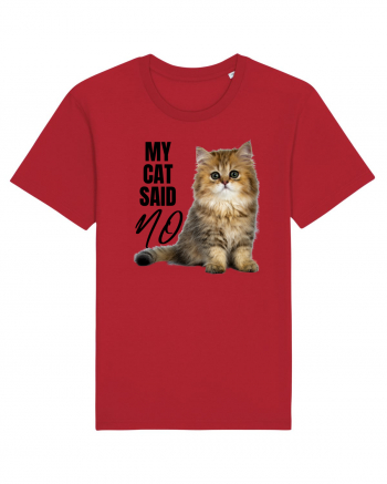 My cat said no Red