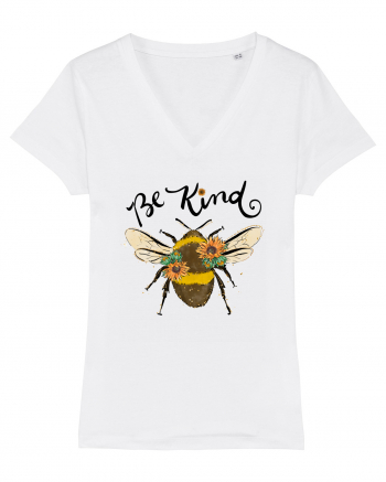 Bee Kind Bee White