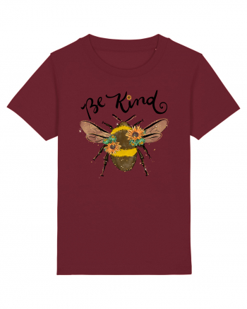 Bee Kind Bee Burgundy