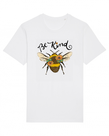 Bee Kind Bee White