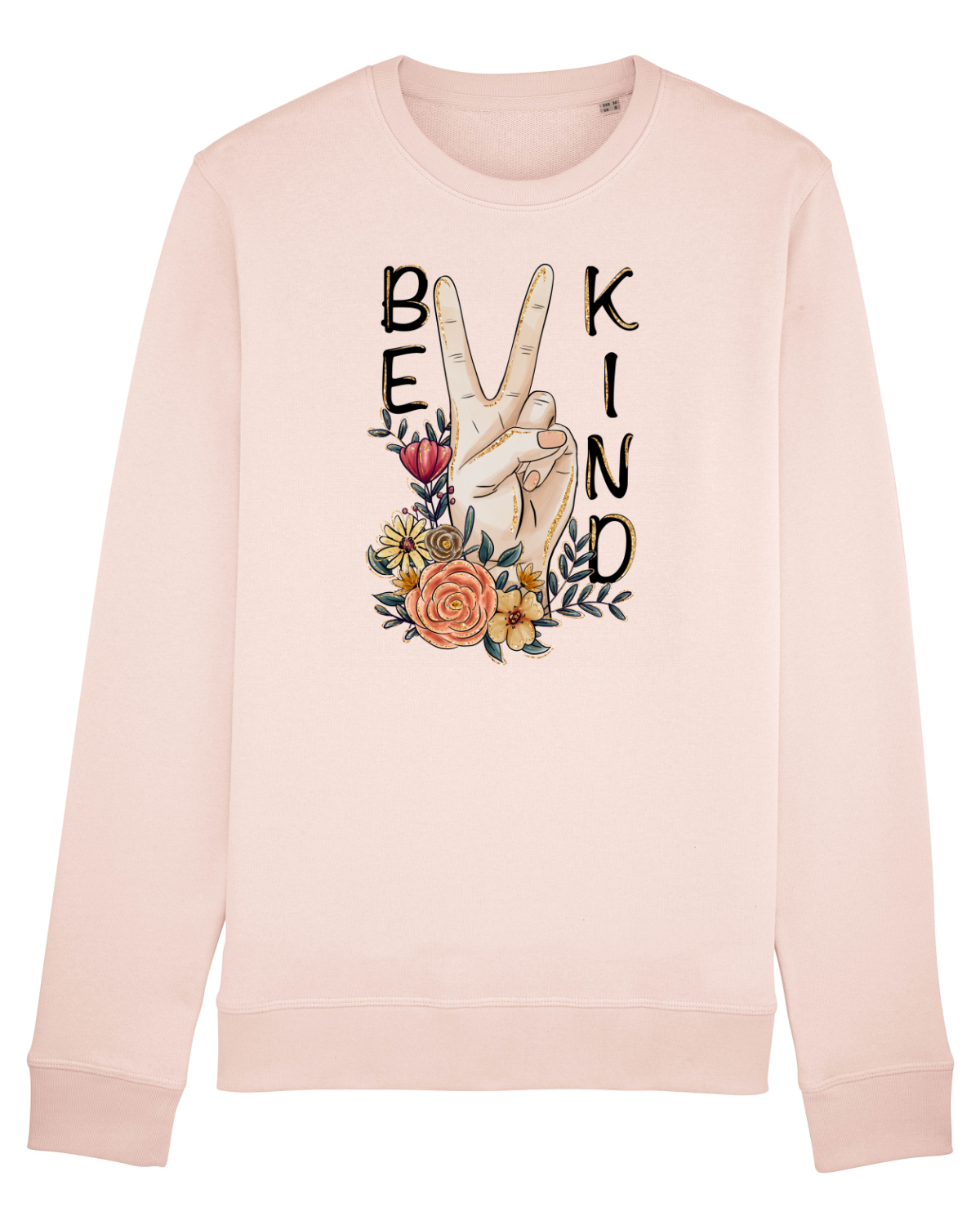 Bluză mânecă lungă Unisex Rise Candy Pink