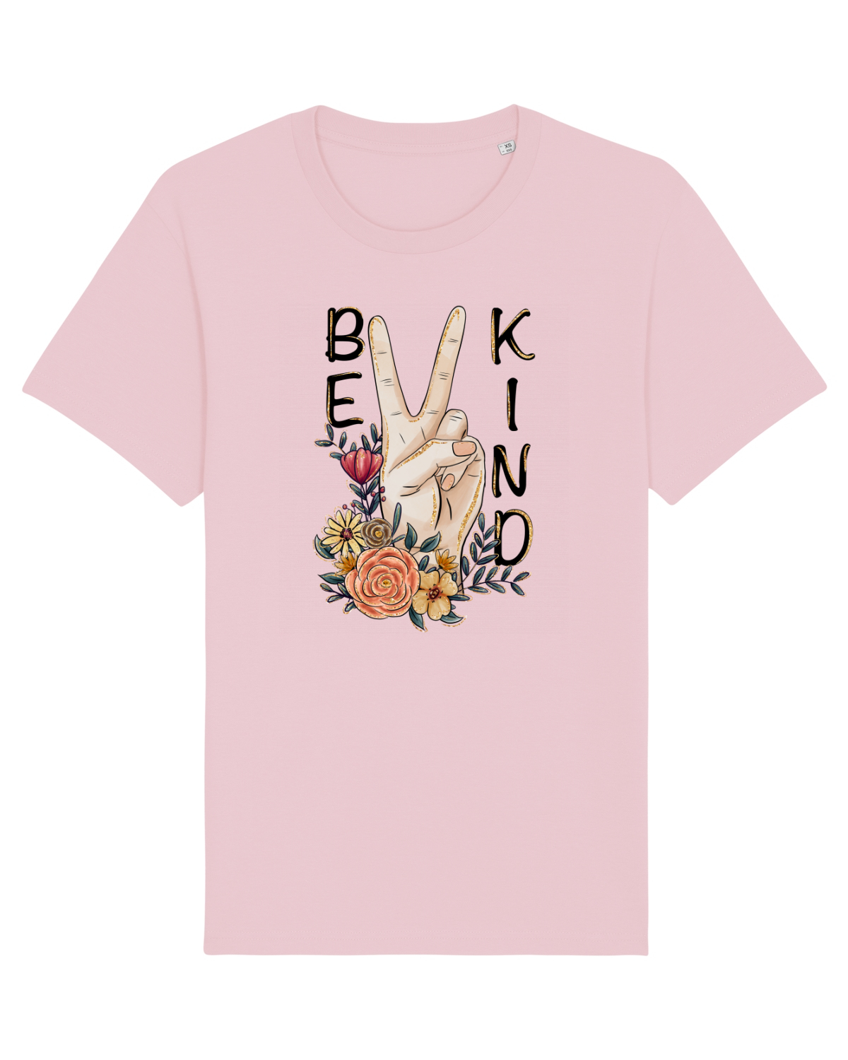 Tricou mânecă scurtă Unisex Rocker Cotton Pink
