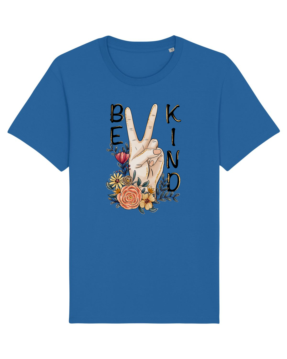 Tricou mânecă scurtă Unisex Rocker Royal Blue