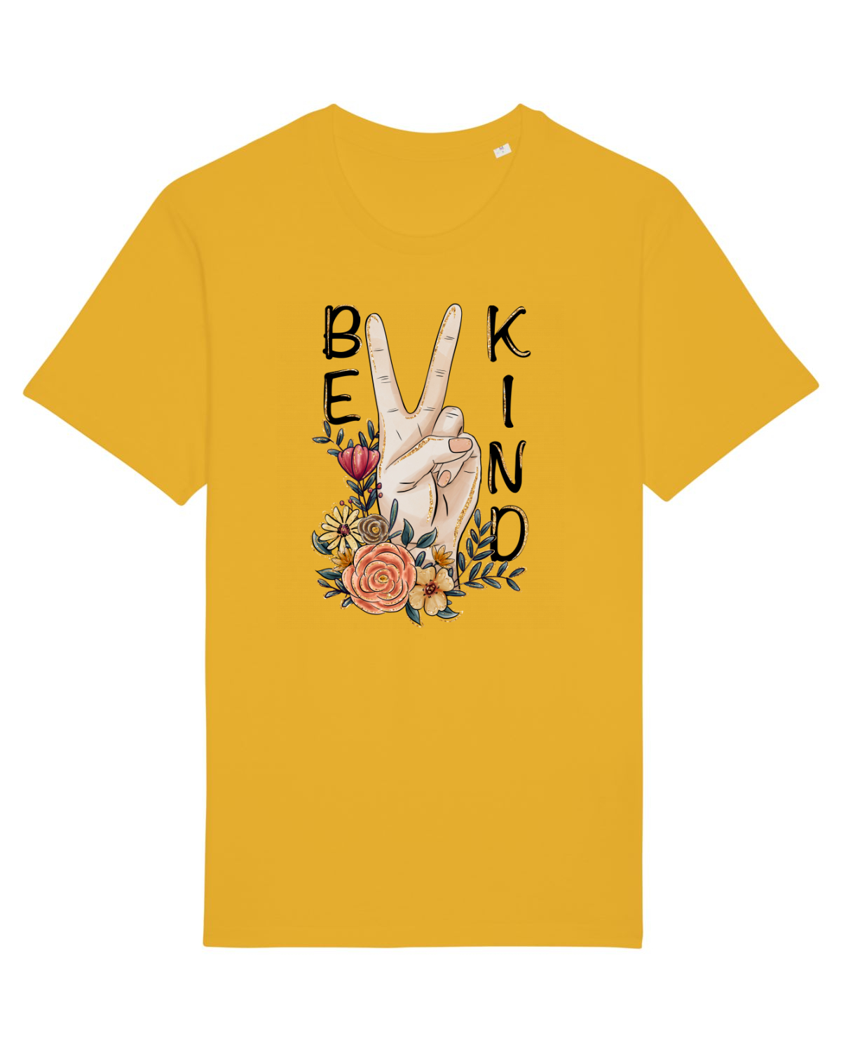 Tricou mânecă scurtă Unisex Rocker Spectra Yellow