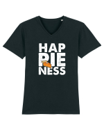 HAPIENESS Tricou mânecă scurtă guler V Bărbat Presenter