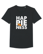 HAPIENESS Tricou mânecă scurtă guler larg Bărbat Skater