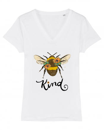 Bee Kind White